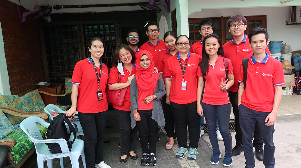 CSR in Pusat Penjagaan Orang Tua Sentosa - Ecovis Malaysia